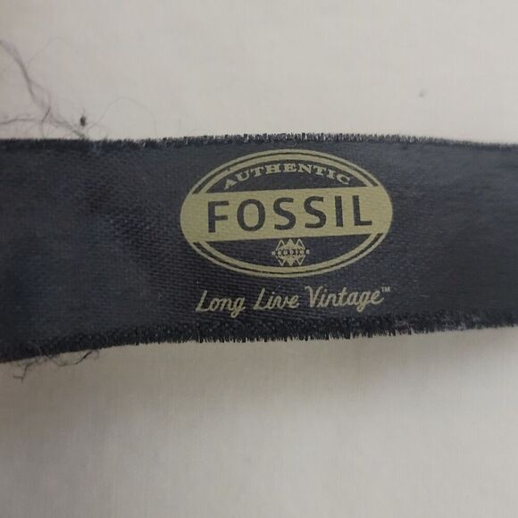 Vintage Fossil Marlow Brown Leather Crossbody Messenger Bag 9x12x2 - Picture 14 of 14